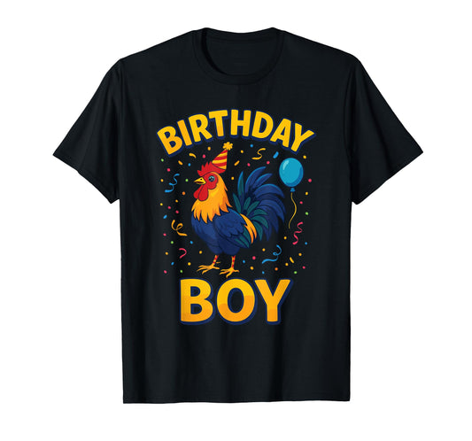 Birthday Boy ROOSTER T-Shirt ROOSTER Shirt for Birthday T-Shirt