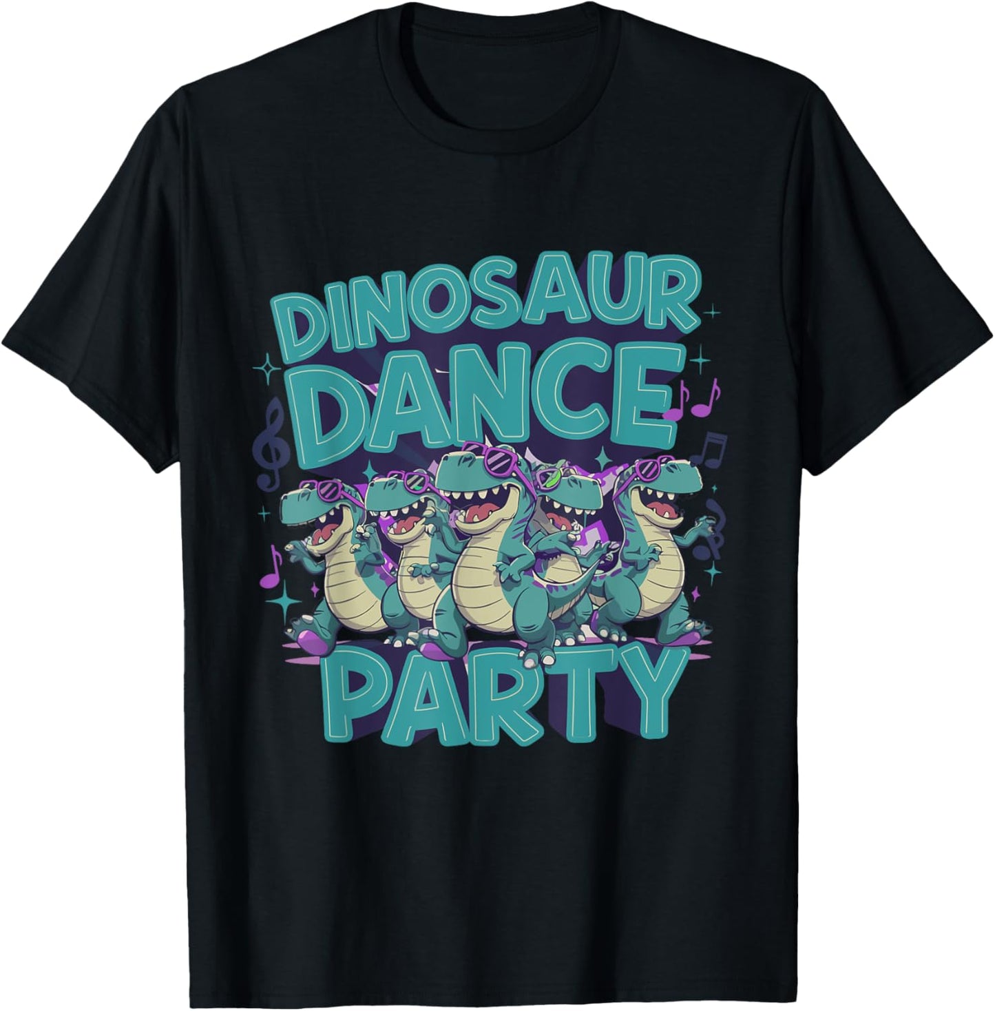 Dinosaur Dance Party Dancer Dancer for a Dinosaur fan T-Shirt