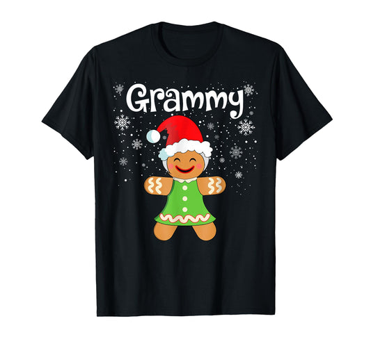 Grammy Gingerbread Family Matching Christmas Women T-Shirt
