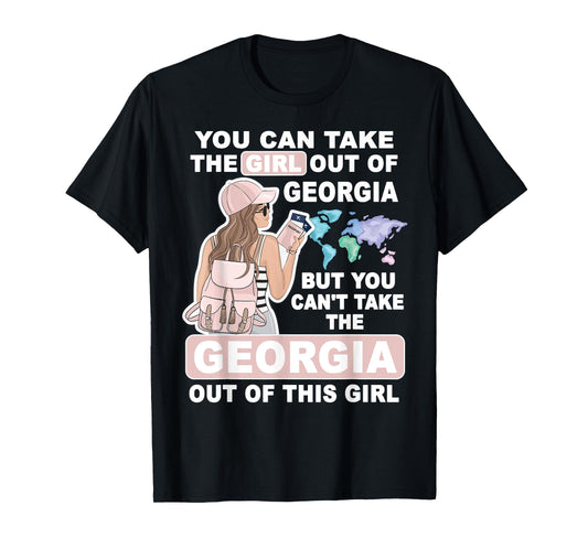 Cool Girl from Georgia - Proud Georgia Girl T-Shirt