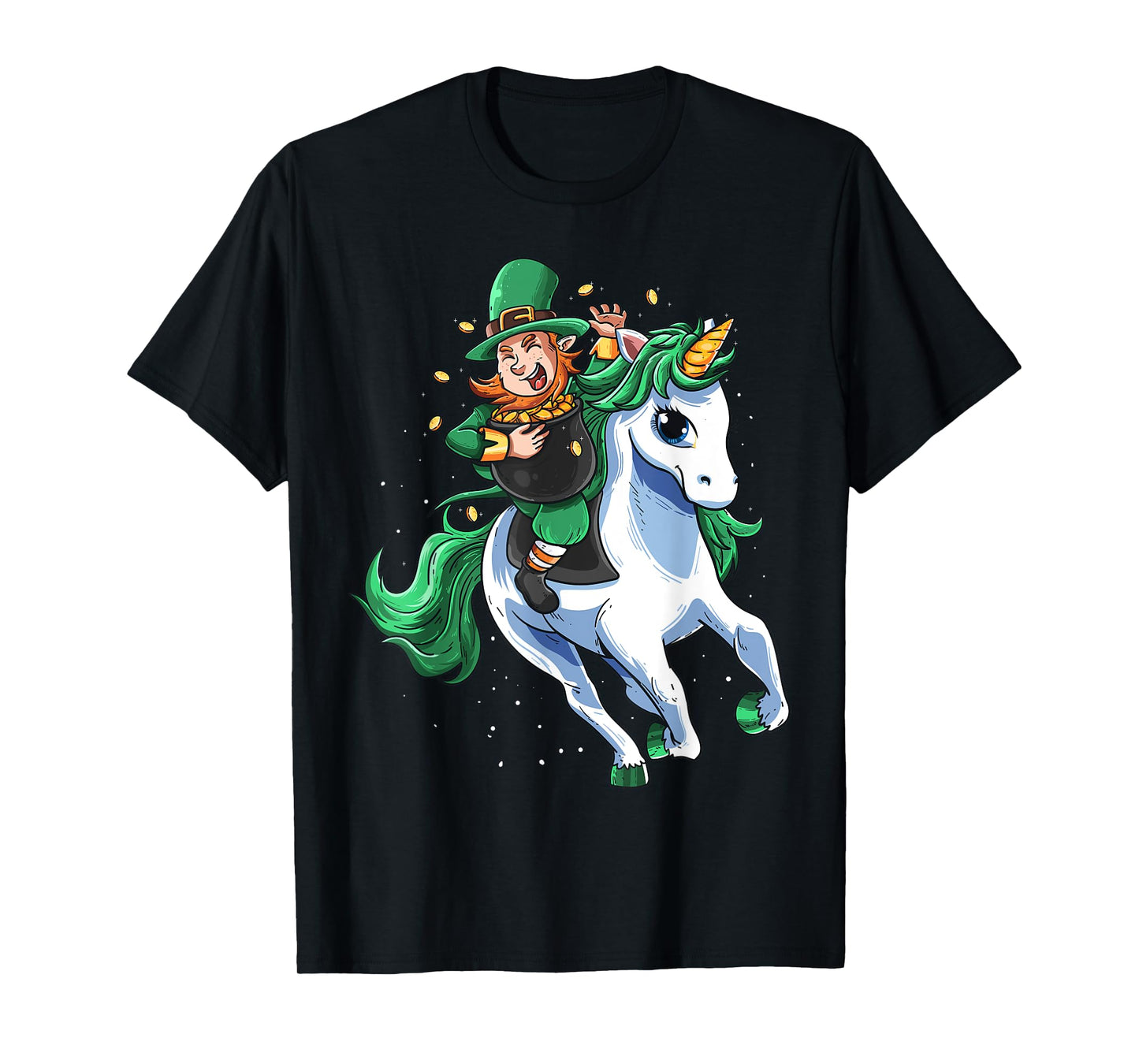 Lepricorn Leprechaun Unicorn Boy Girl St Patrick's Day T-Shirt
