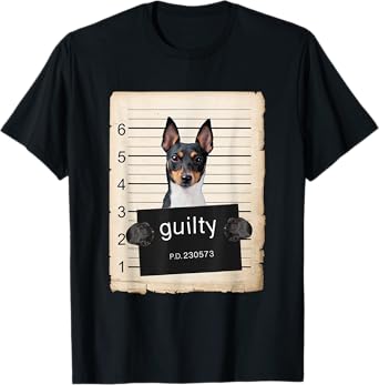 Toy Fox Terrier Dog mug shot T-Shirt