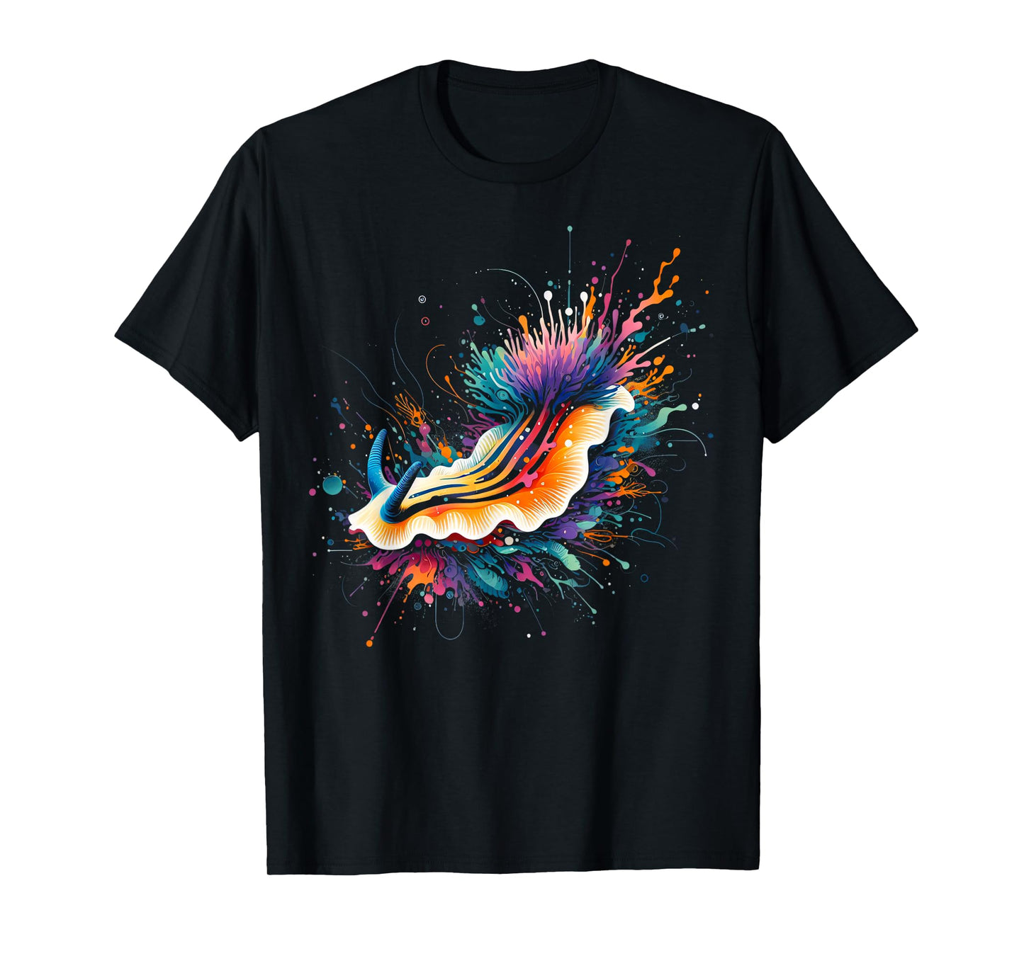 Nudibranch Minimalist and Vibrant Style Christmas Birthday T-Shirt