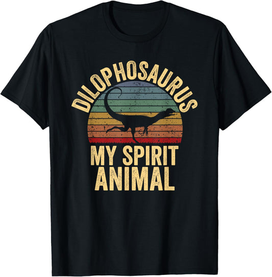 Dilophosaurus Is My Spirit Animal DInosaur Lovers Gift T-Shirt
