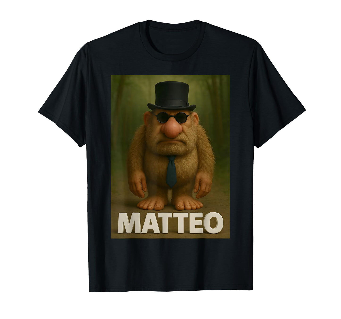 Matteo Brainrot Mateo Italian Brainrot Meme Mateooo Matteooo T-Shirt