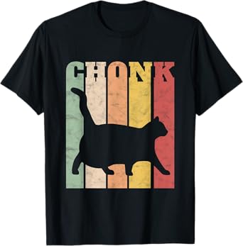 Chonk Scale Cat Meme Chonky Chonk Memes T-Shirt for Men Women