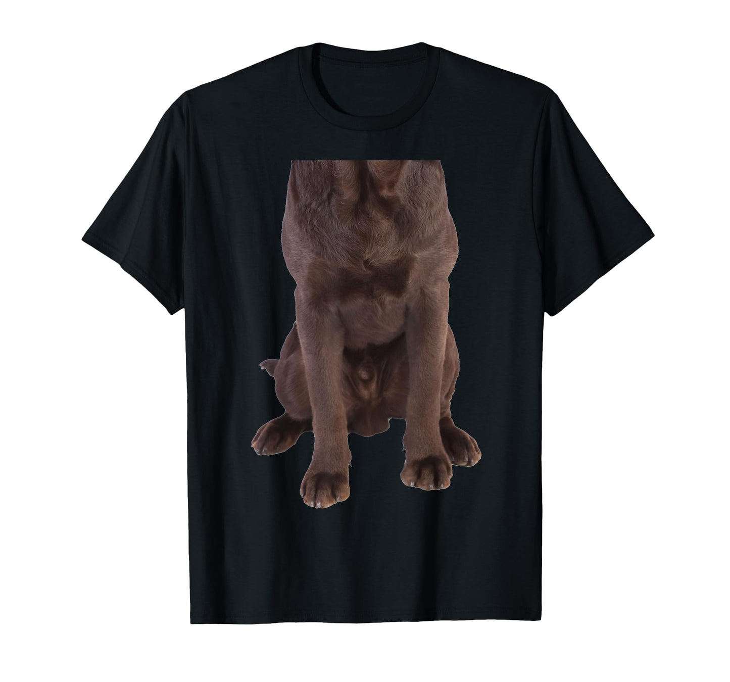 Brown Labrador Retriever Chocolate Lab Funny Dog Costume T-Shirt for Men Women Girls Kids