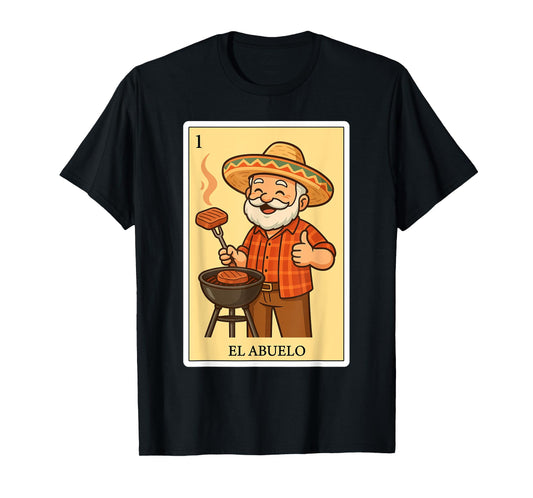 Spanish-Mexican Bingo Funny Gifts - El Abuelo T-Shirt