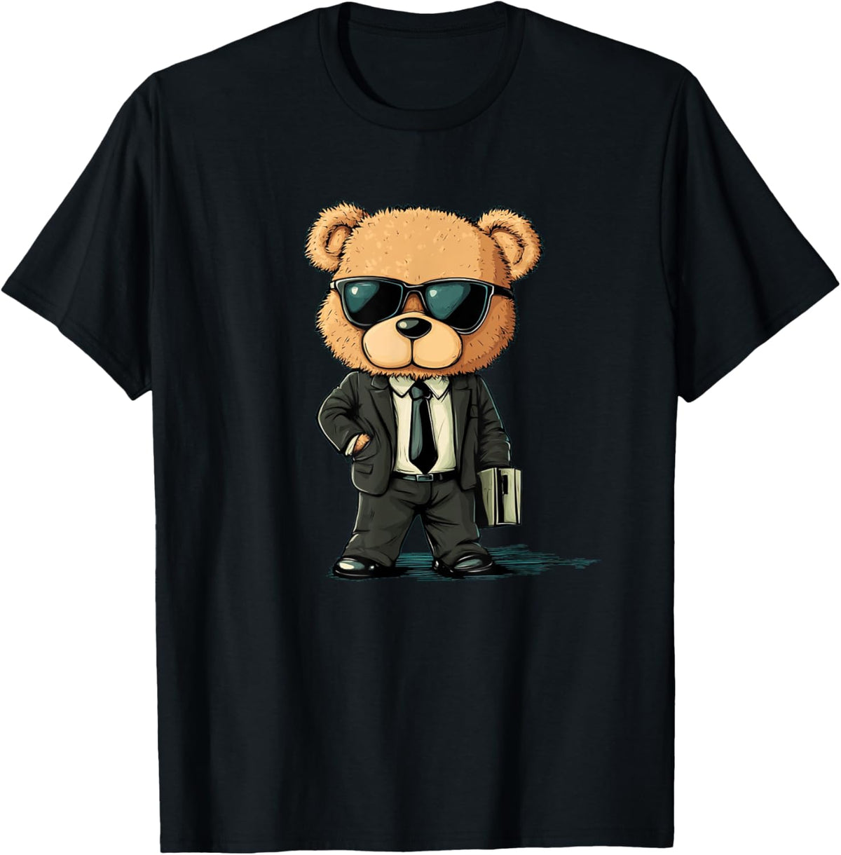 Stealthy Moves with Secret Agent Teddy Bear T-Shirt