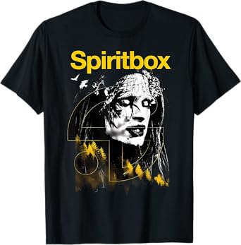 Spiritboxs Logo Black Unisex-Adults Classic Modern Classic T-Shirt