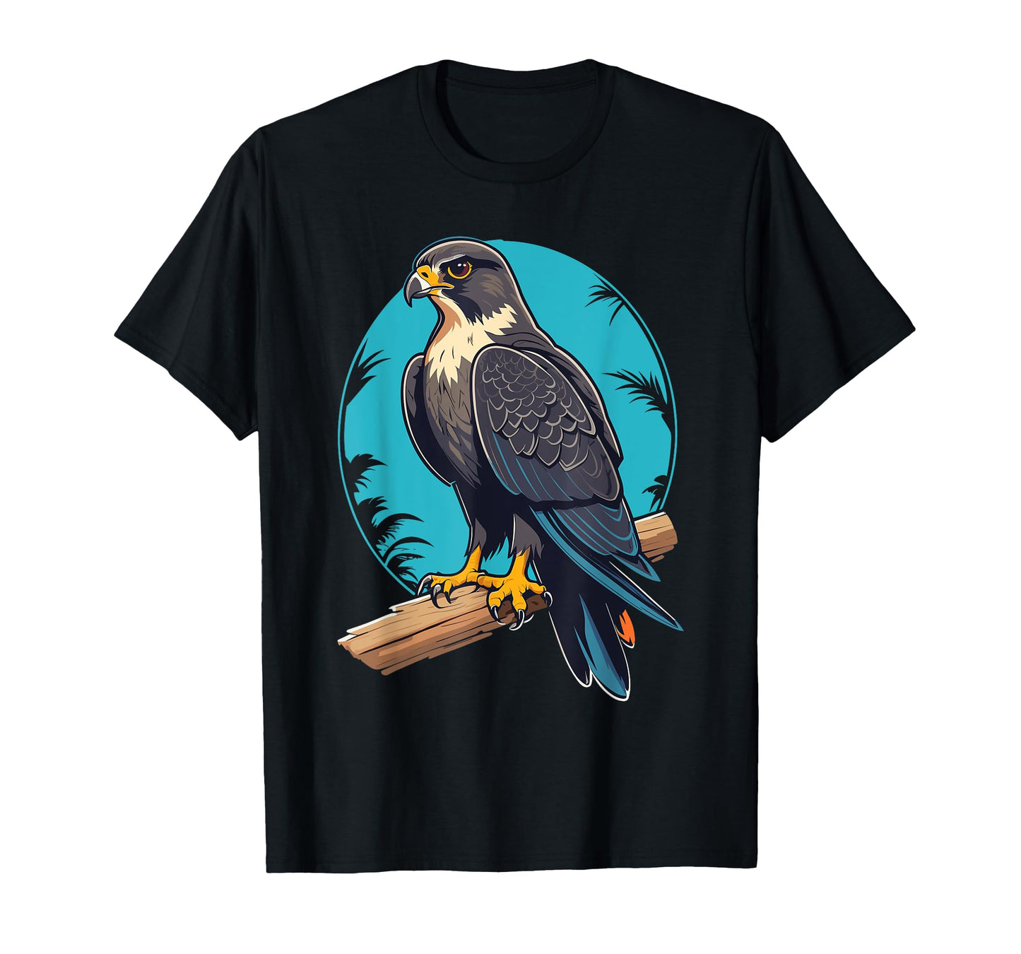 Ventage Peregrine Falcon Graphic: Cute Peregrine Falcon T-Shirt