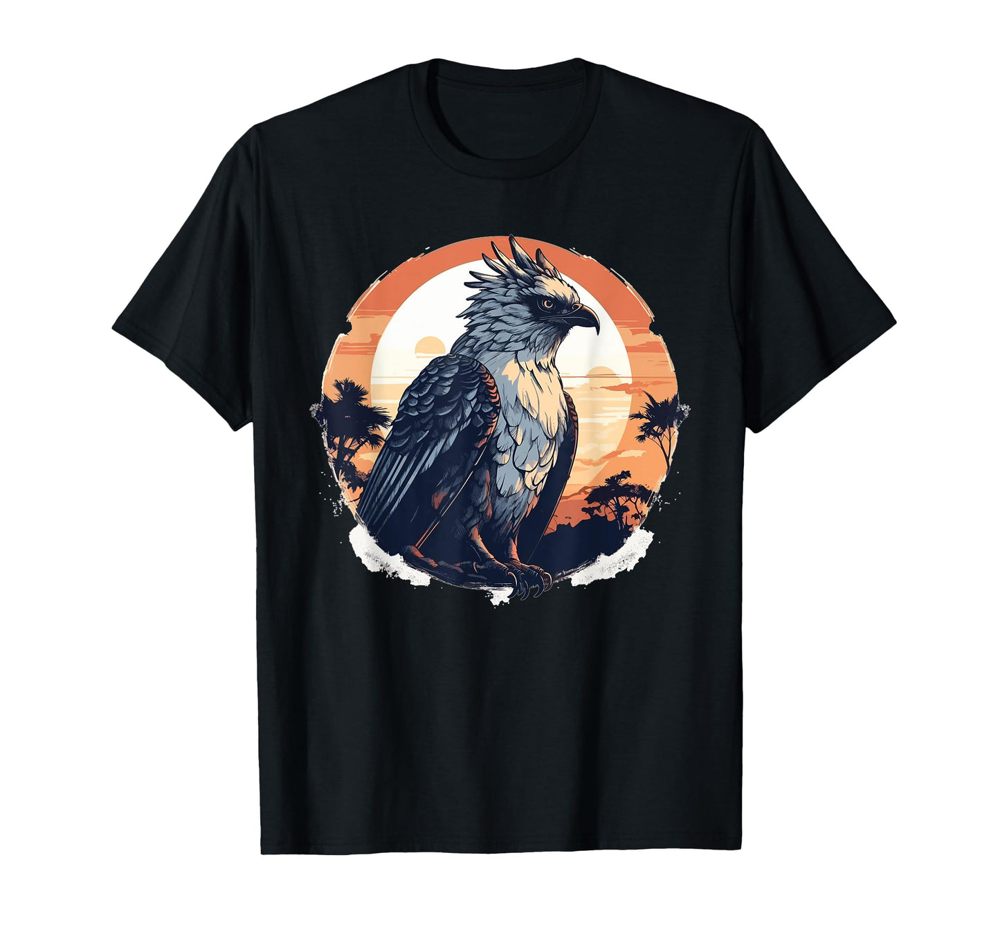 Harpy Eagle - VINTAGE Illustration Graphic T-Shirt