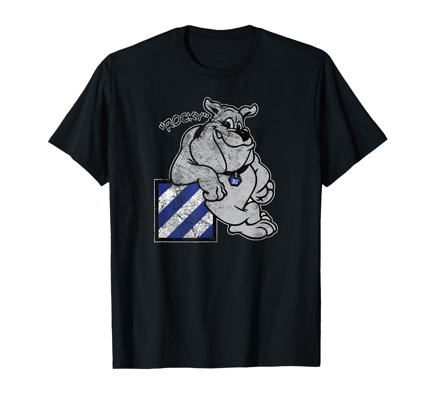 American Marauder: 3rd Infantry Division Rocky the Bulldog Men Women Kids T-Shirt