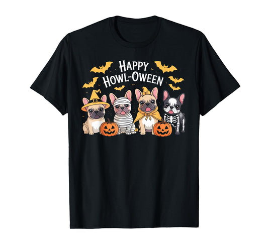Mummy French Bulldog Halloween T-Shirt