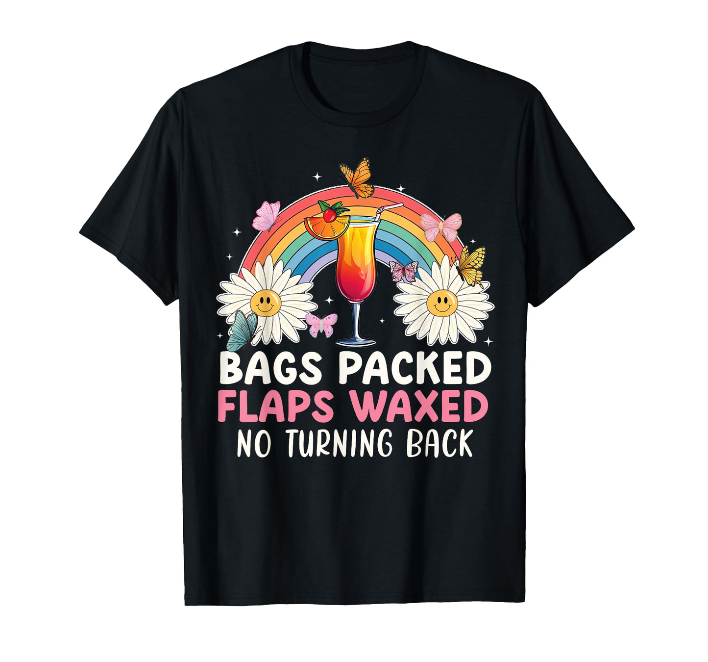 Unicorn Inappropriate Dirty Funny Trip Travel Girls Vacation T-Shirt
