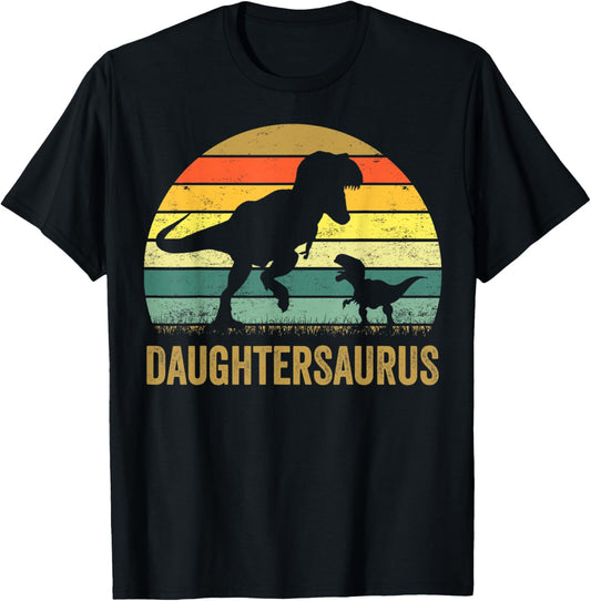 DaughterSaurus T Rex Dinosaur Daughter Saurus Family T-Shirt