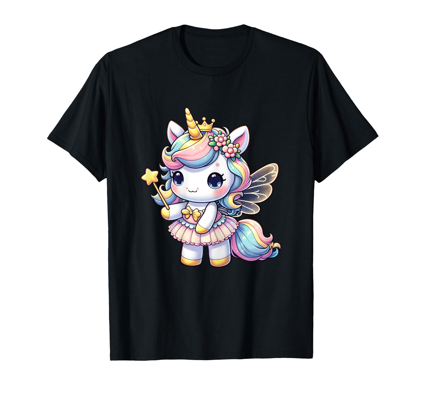 Unicorn Fairy Birthday Unicorn Party Girls Outfit T-Shirt