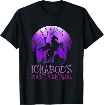 Ichabod's Worst Nightmare, Headless Horseman Halloween T-Shirt