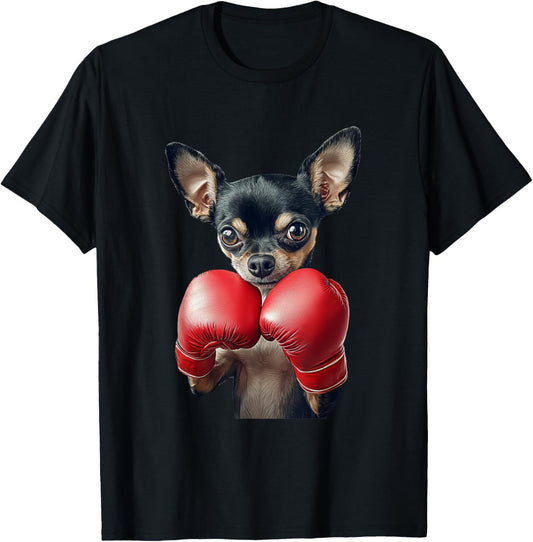 Chihuahua Boxing T-Shirt