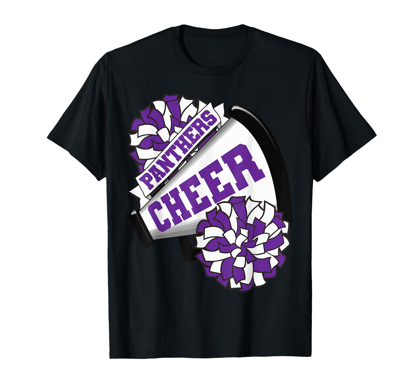 Panthers Cheer Back To School Cheerleading Spirit P T-Shirt