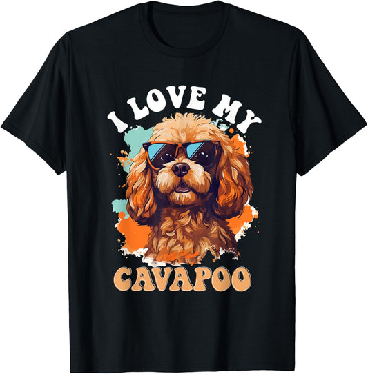Cavapoo Dog Breed Pet I Love my Cavapoo T-Shirt