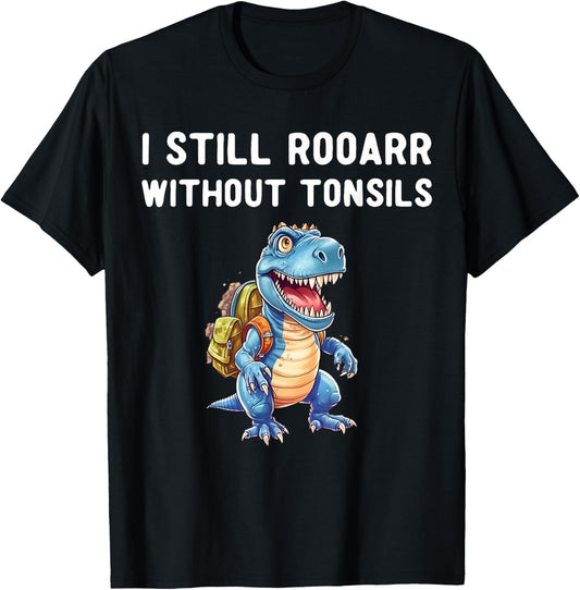 Boys Tonsil Removal Surgery Get Well Kids T-Shirt