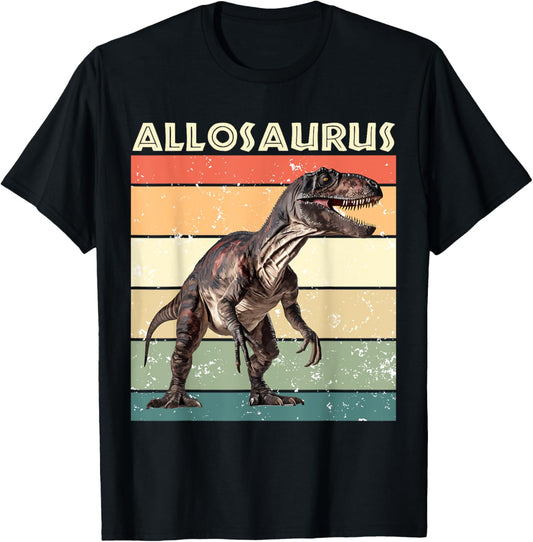 Allosaurus Vintage, Jurassic Dinosaur, Allosaurus T-Shirt
