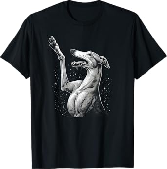 Greyhound Dog Art Design For Women And Men T-Shirt