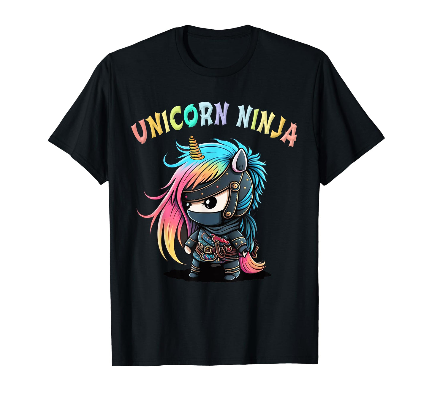 UNICORN NINJA Girls In Training Kids Kinder Teachers Squad T-Shirt