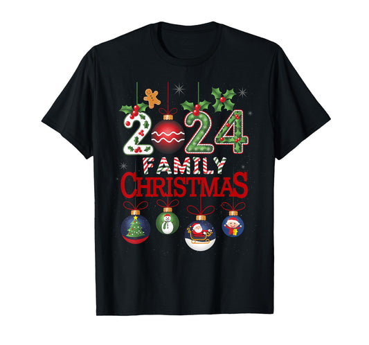 Family Christmas 2024 Matching Family Christmas Xmas Squad T-Shirt
