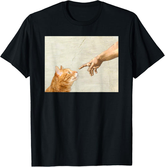 Cute Aesthetic Funny Cat Art Graphic y2k Teen Girl T-Shirt