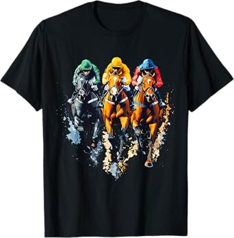Vintage Horse Racing Derby Horse T-Shirt