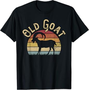 Old Goat Vintage I like Goats Funny Goat Lover Theme T-Shirt