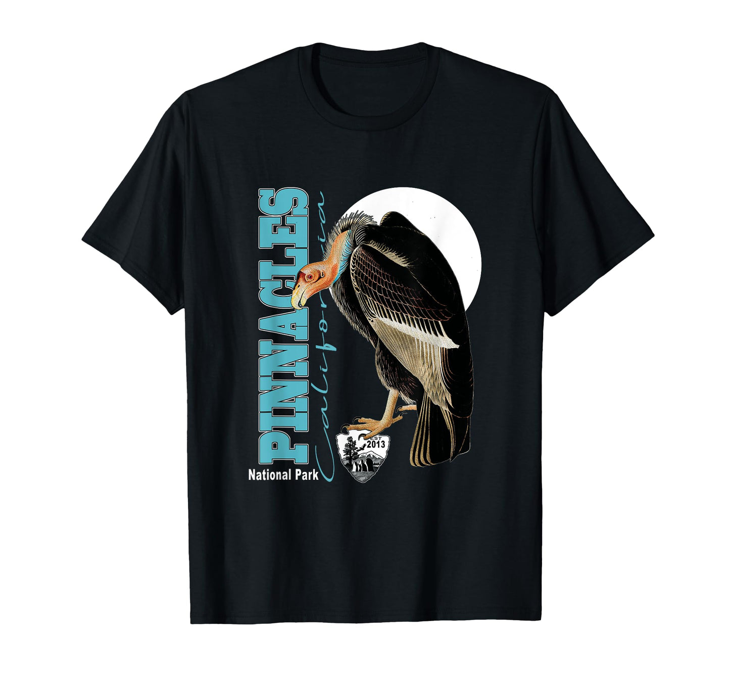 Pinnacles National Park California Condors Souvenir est 2013 T-Shirt