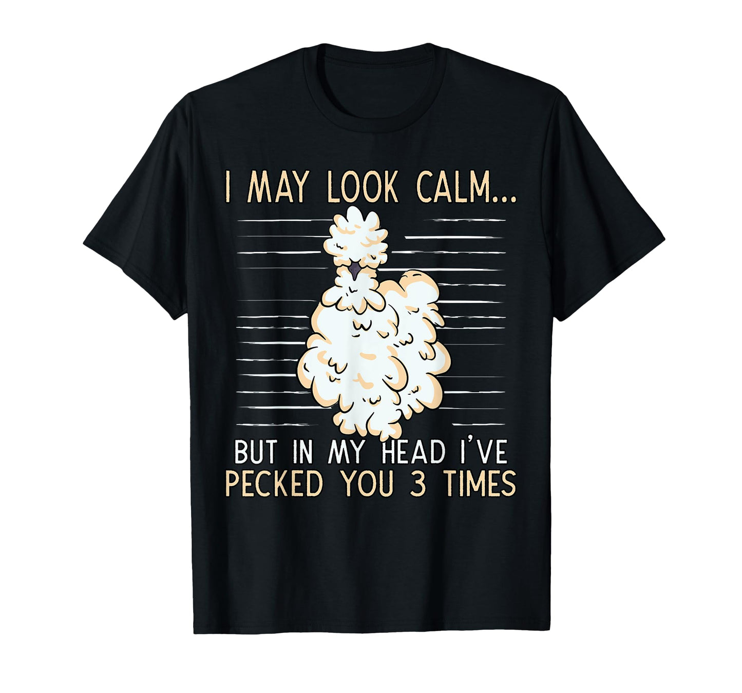 Silkie Chicken Farming Farmer Crazy Chinese Silky Chicken T-Shirt