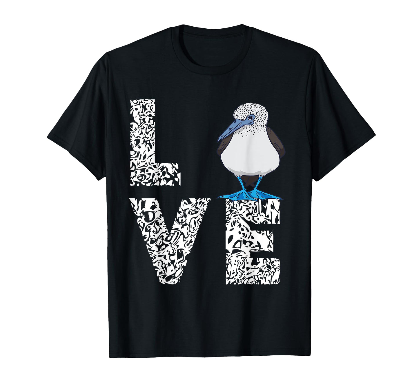 Blue Footed Boobies Tropical Sea Bird Boobies Lovers Love T-Shirt