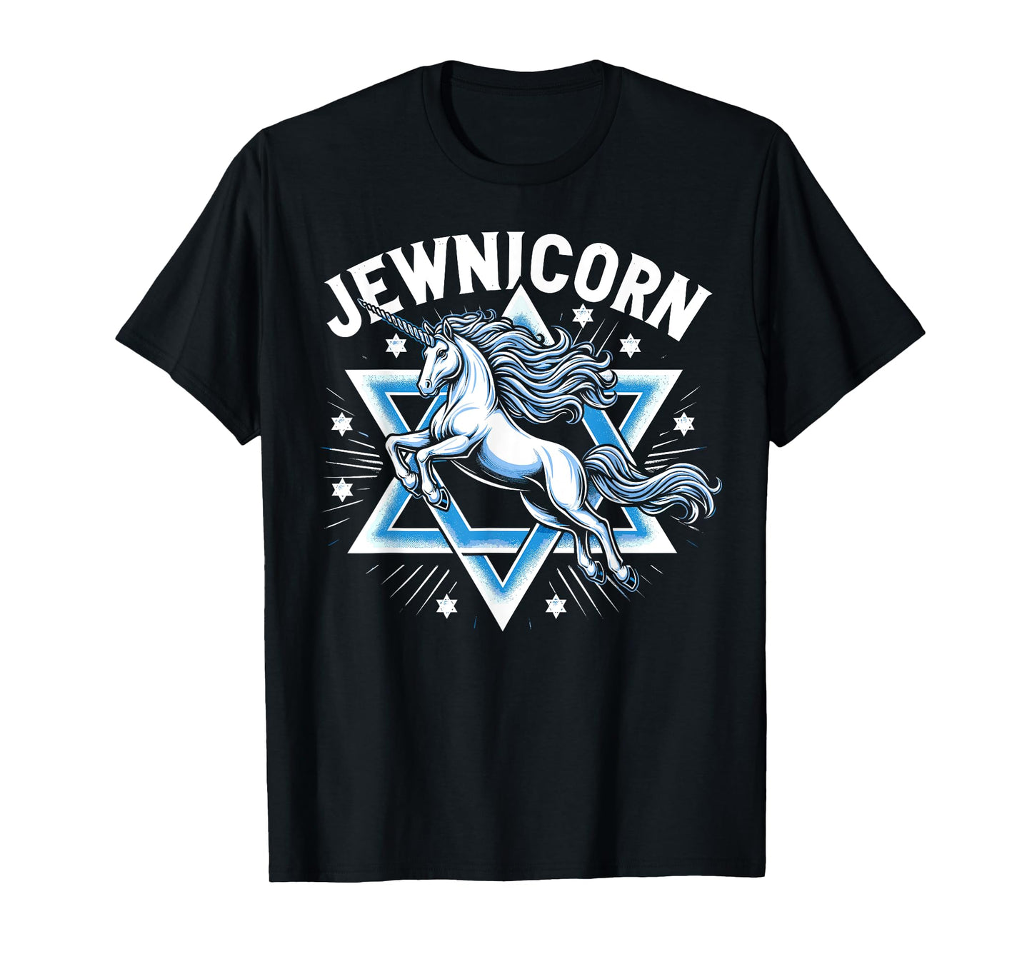 Jewnicorn Funny Jewish Hanukkah Jewnicorn T-Shirt