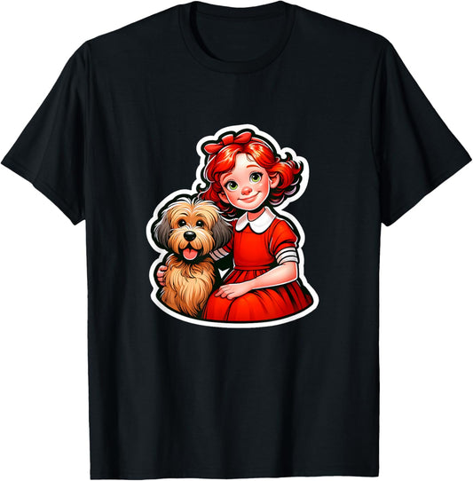 Annie and Sandy's Heartwarming Duo Musical Theater T-Shirt
