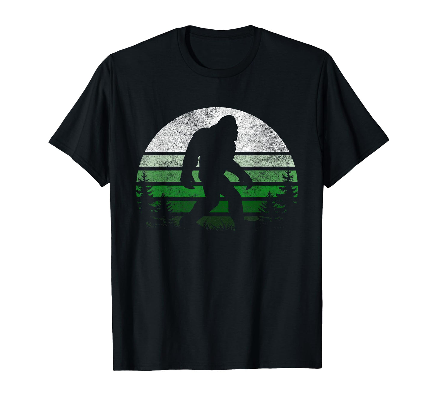 Bigfoot Retro Vintage St Patricks Sasquatch Lovers Men Women T-Shirt