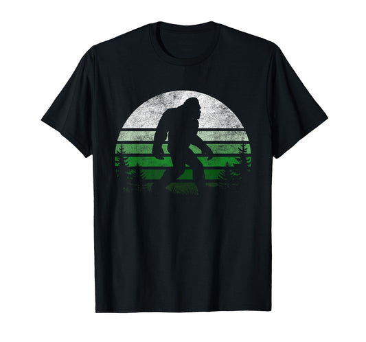 Bigfoot Retro Vintage St Patricks Sasquatch Lovers Men Women T-Shirt