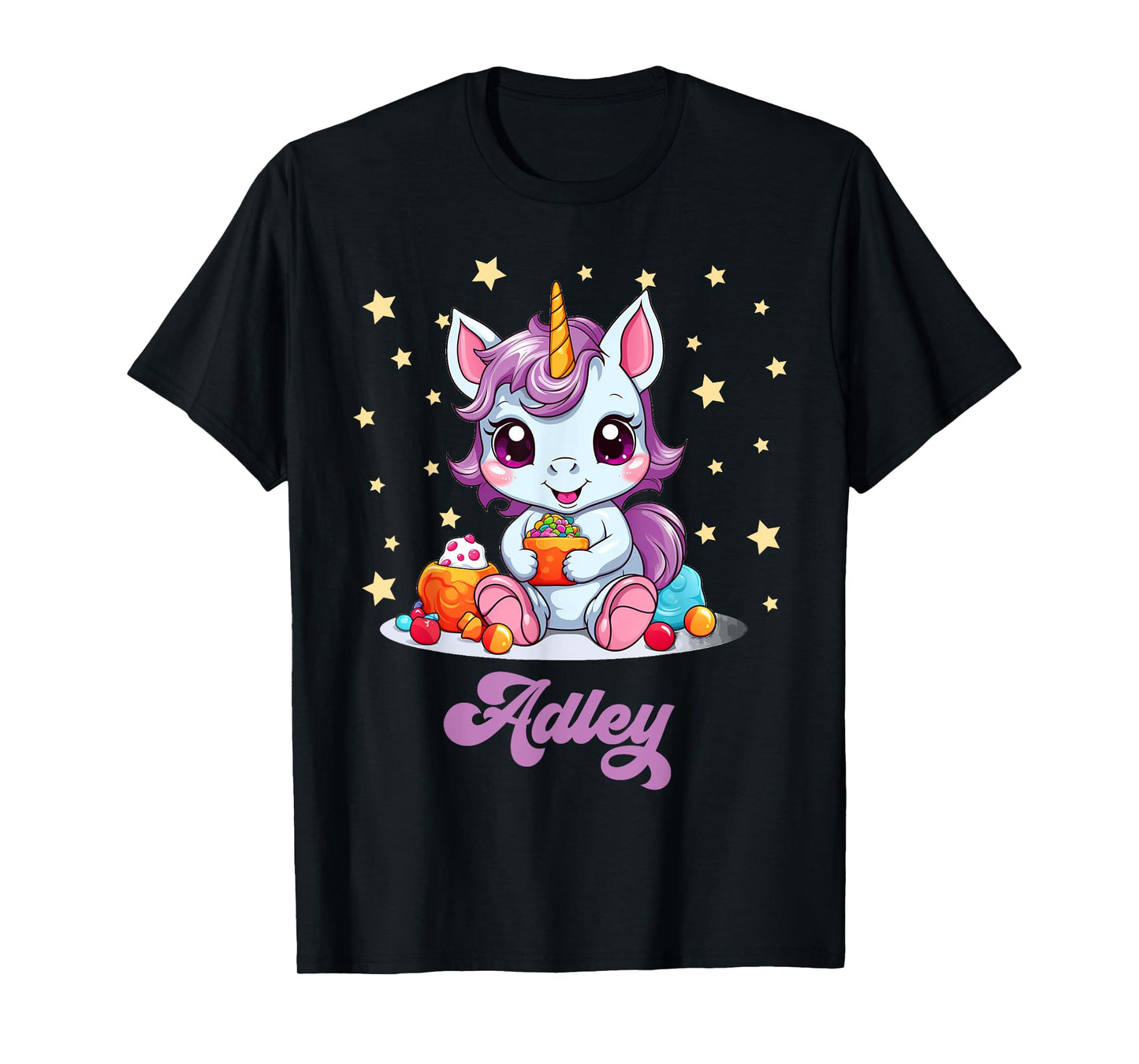 ADLEY MERCH UNICORN DESIGN T-Shirt