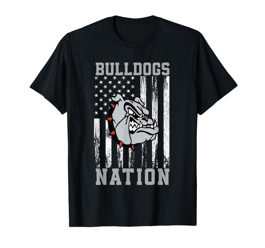 Columbus Grove Bulldogs Logo Nation HS T-Shirt