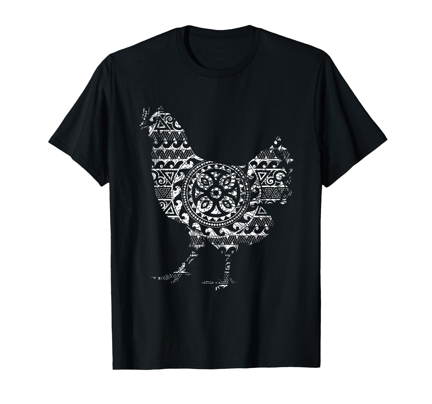 Rooster Chicken Tribal Gamefowl Gamecock Ethnic Roosters T-Shirt