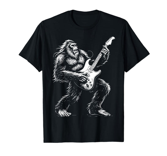 Bigfoot Guitar T-Shirt