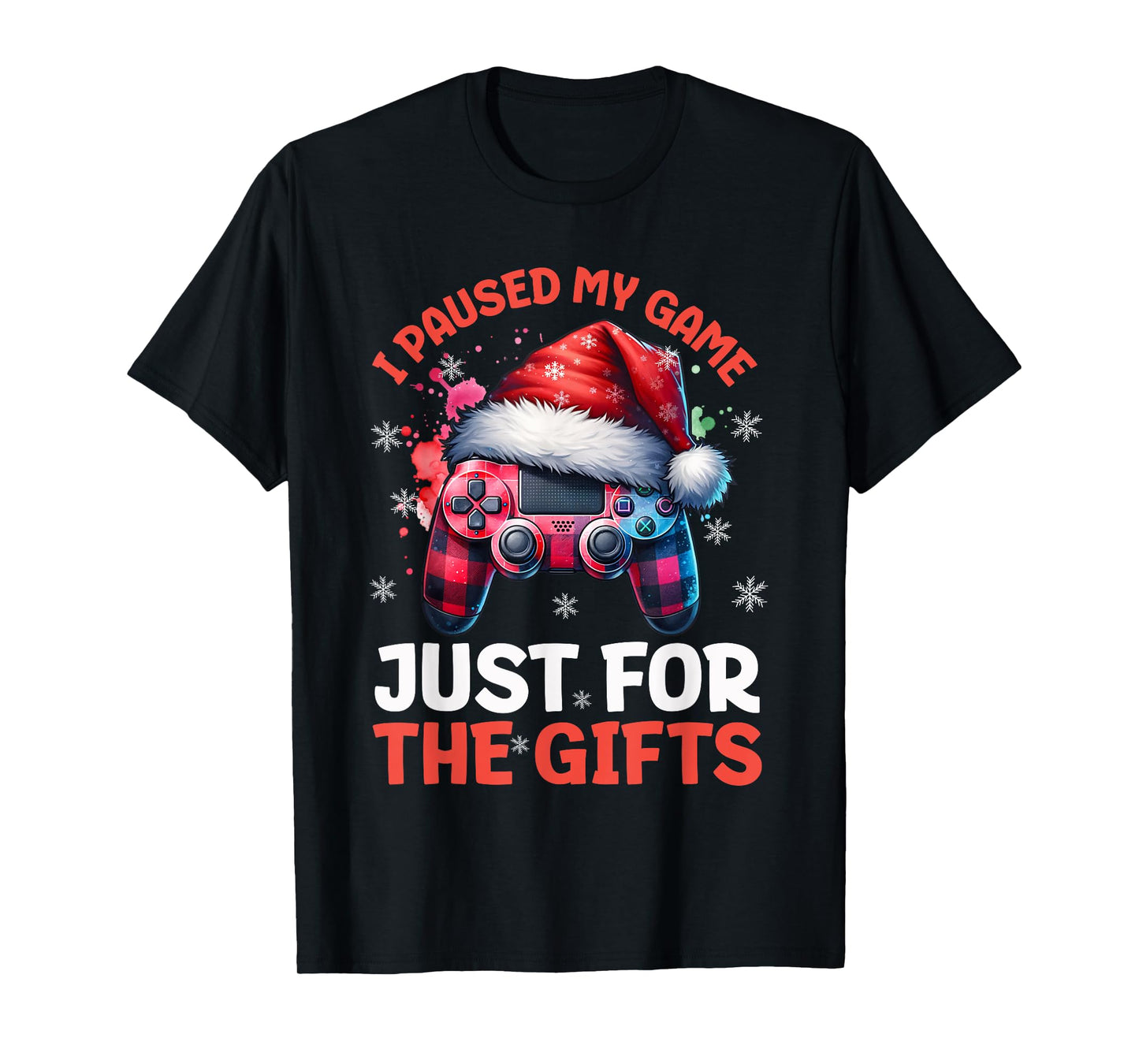 Gamer Christmas Gaming Xmas Video Games Boys Christmas PJ T-Shirt