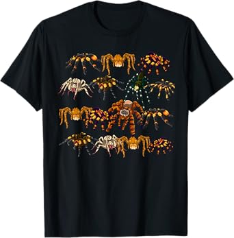 Animal Arachnid Tarantula Arthropod Cobweb Halloween Spider T-Shirt