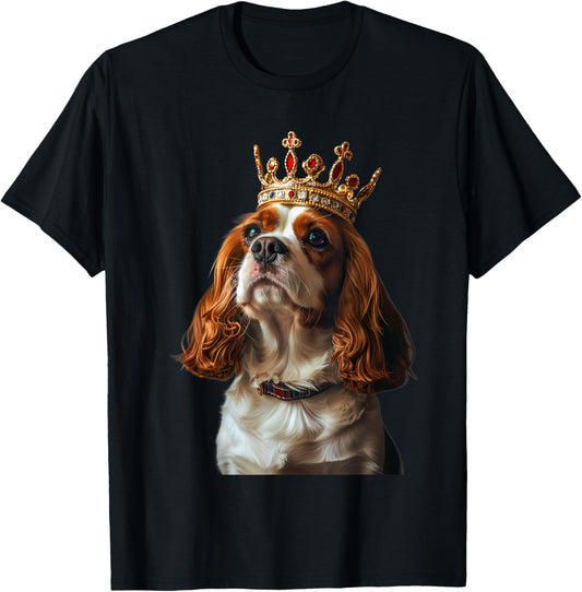 Cavalier King Charles Spaniel King Crown T-Shirt