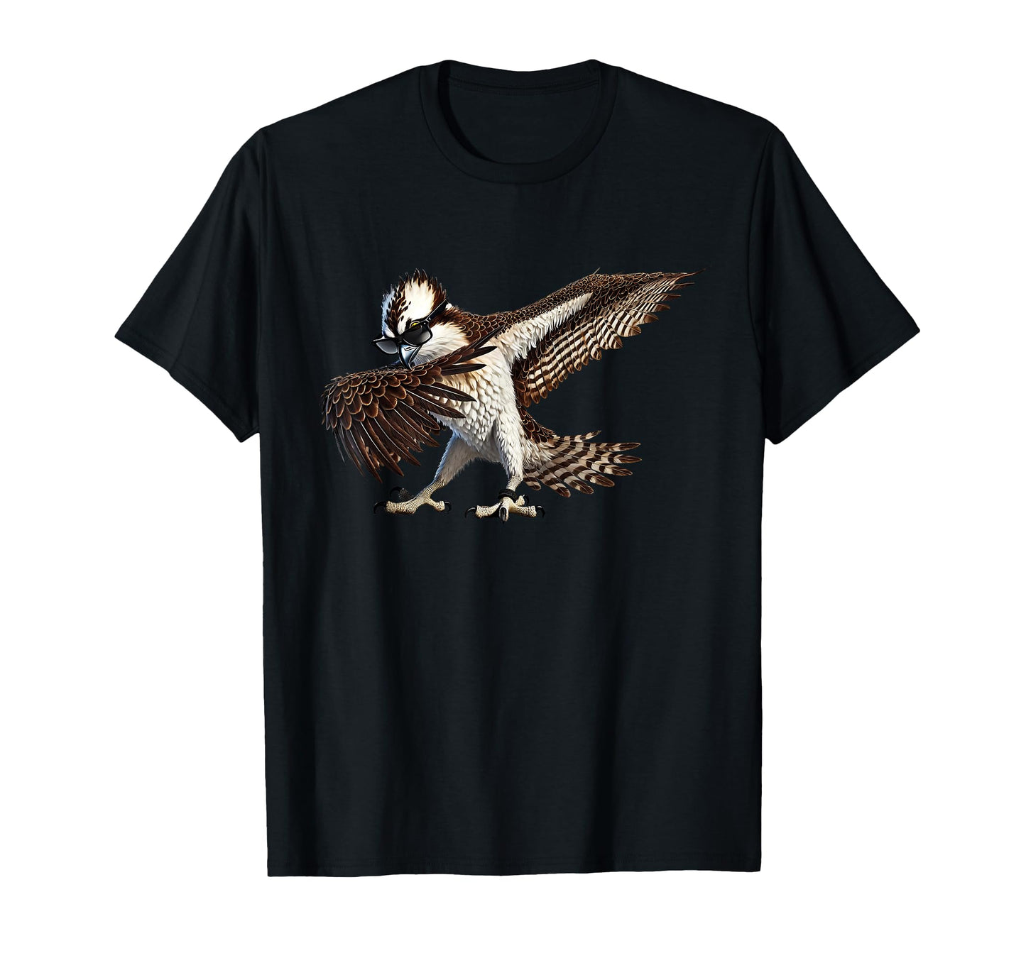 Dabbing Osprey Bird Watcher Lover Birding T-Shirt