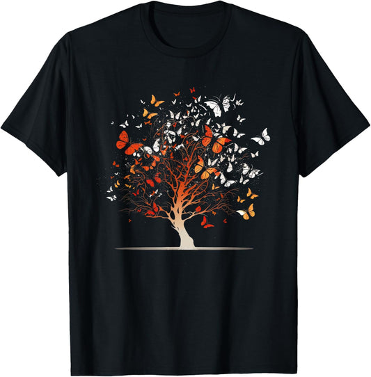 Butterfly Tree funny butterfly T-Shirt