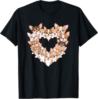 Heart Chihuahua Chihuahuas Chi T-Shirt